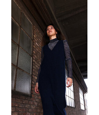 Khloe Dress Navy