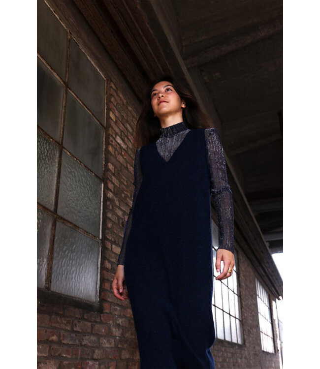 Khloe Dress Navy