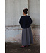 Sari Skirt Carreaux Ecru