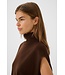 Manzi Knit Waistcoat Deep Burnt Brown