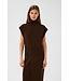 Manzi Knit Waistcoat Deep Burnt Brown