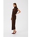 Manzi Knit Waistcoat Deep Burnt Brown