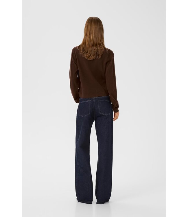 Manzi Polo Deep burnt brown