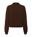 Manzi Polo Deep burnt brown