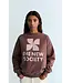 Logo Sweatshirt Brown