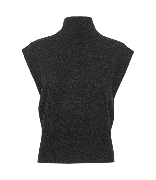 Manzi Knit Waistcoat Deep Graphite