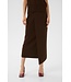 Manzi Skirt Deep Burnt Brown