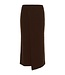 Manzi Skirt Deep Burnt Brown