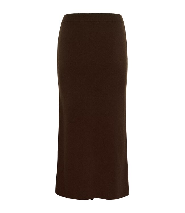 Manzi Skirt Deep Burnt Brown