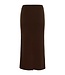 Manzi Skirt Deep Burnt Brown