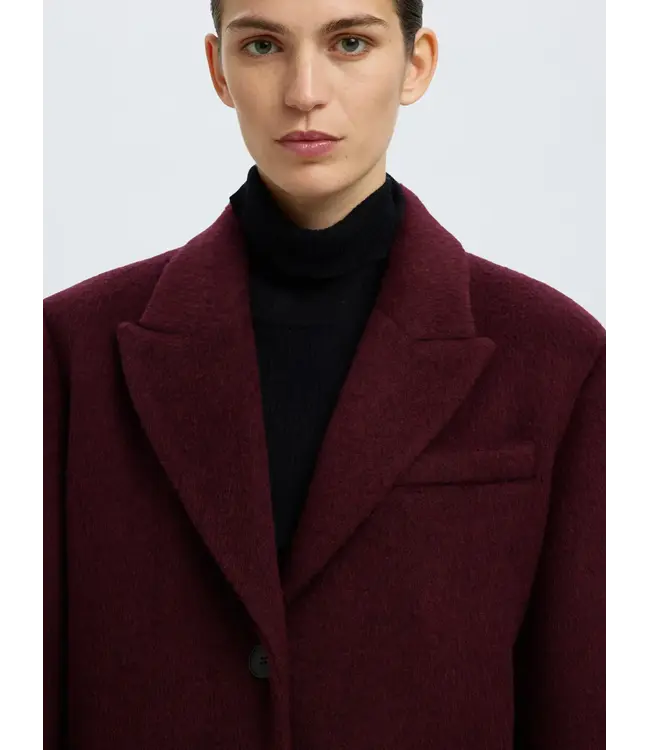 Alda Wool Blend Coat