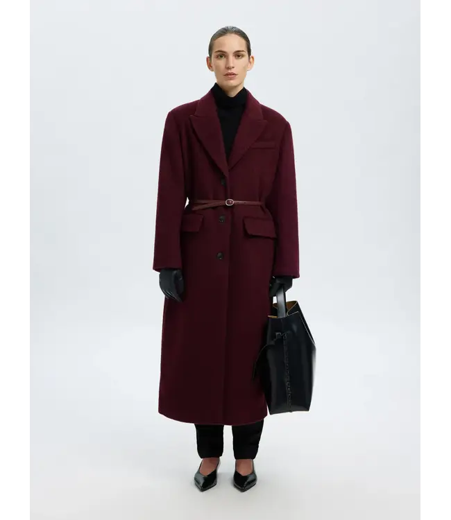 Alda Wool Blend Coat