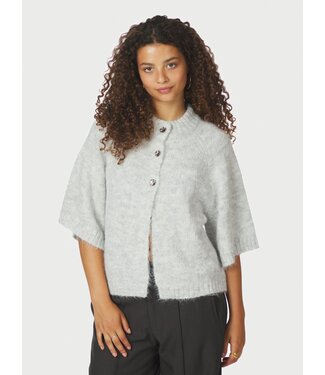 Benuta Fluffy Cardigan Light Grey