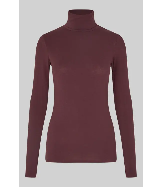 Mattima T-neck Top Sassafrass