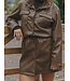 Mitch Vegan Leather Dress