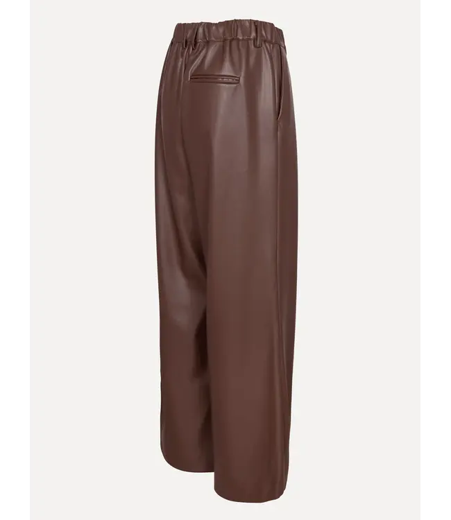 Marie Vegan Leather Trousers