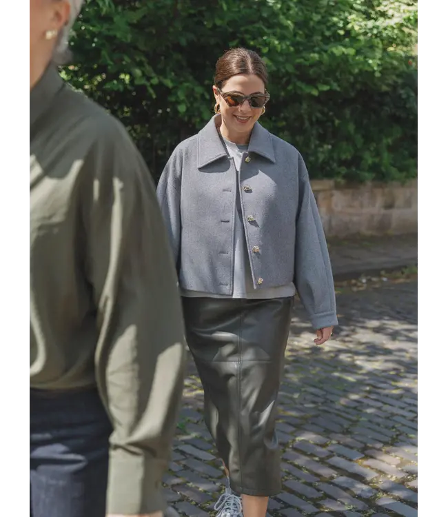 Mick Vegan Leather Skirt