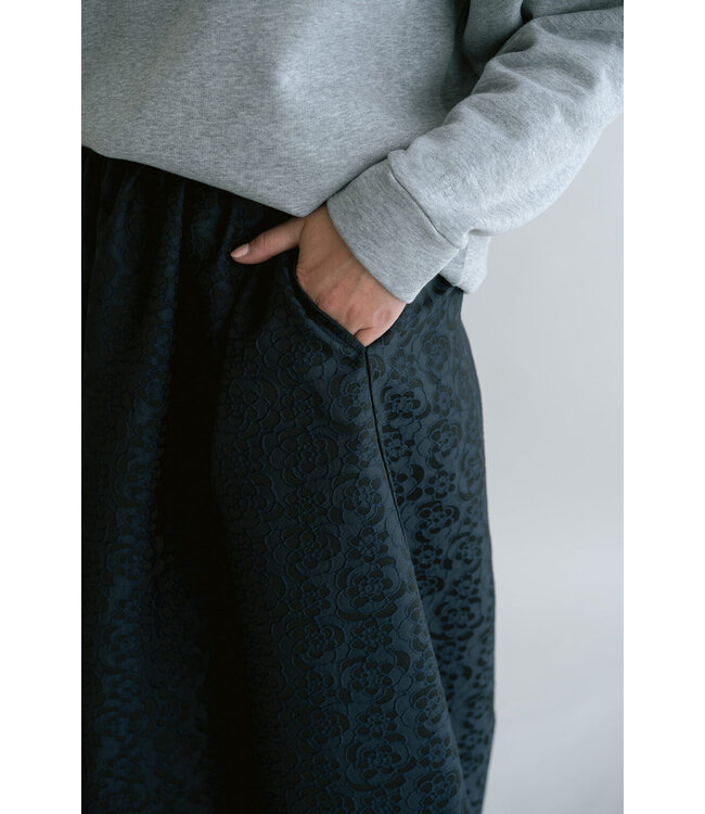 Julia Skirt Navy Flower