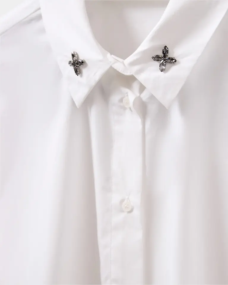 Adalene Shirt White