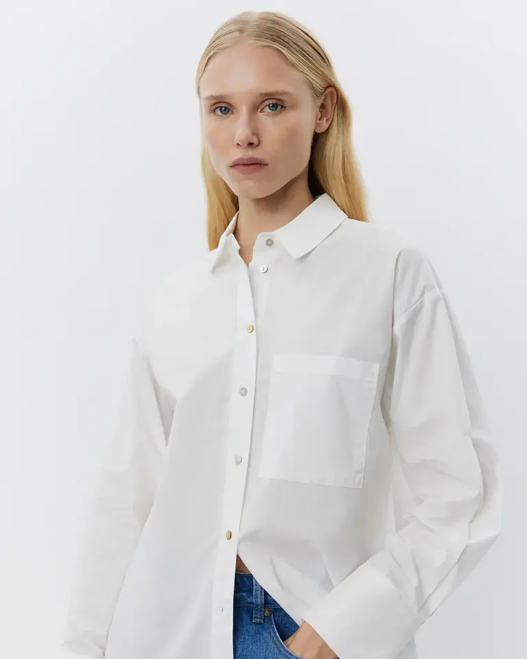 Adalene Shirt Antique White
