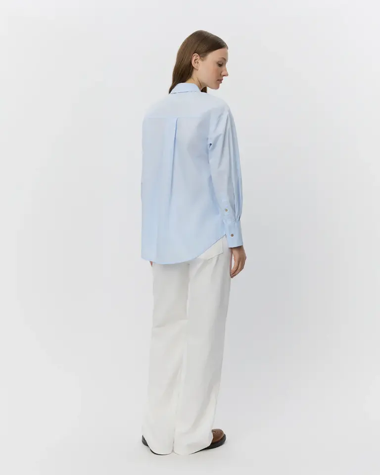 Adalene Shirt Light Blue