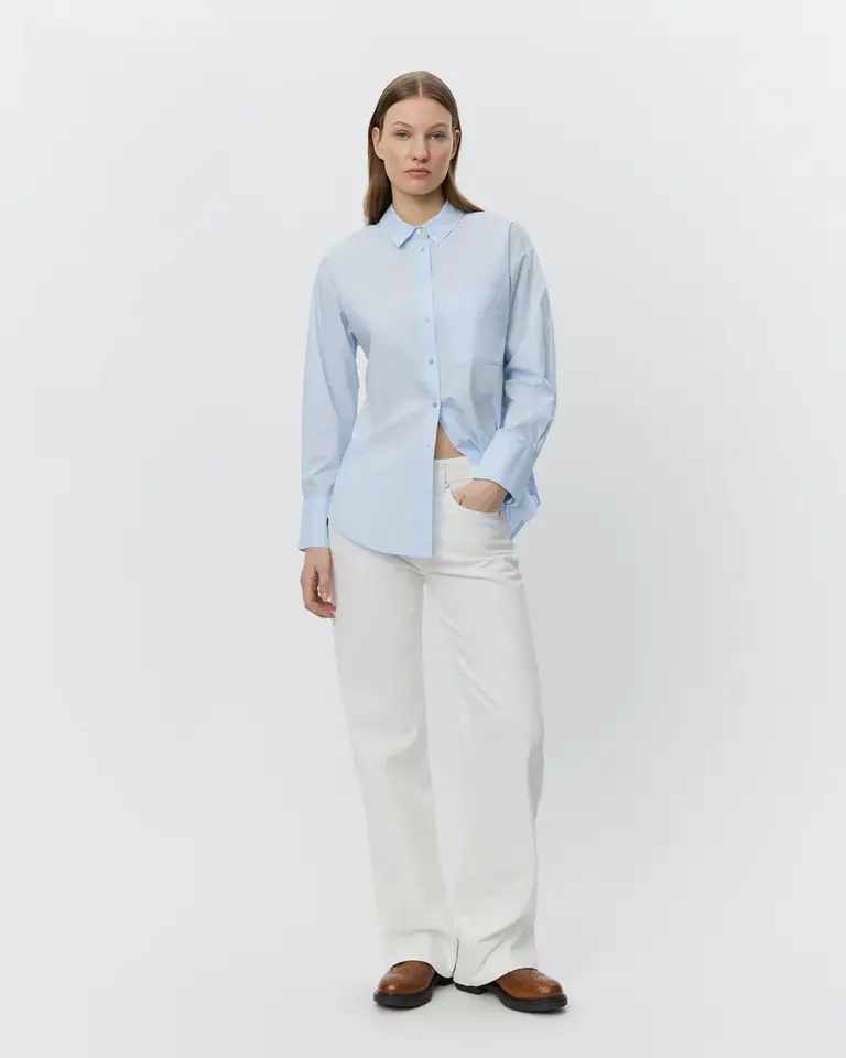 Adalene Shirt Light Blue