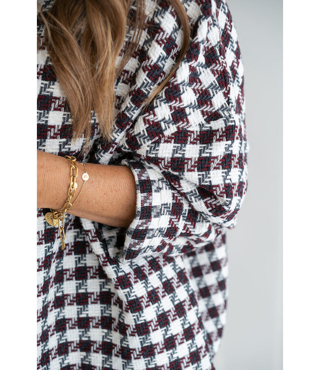 Square Tweed Mon Shacket