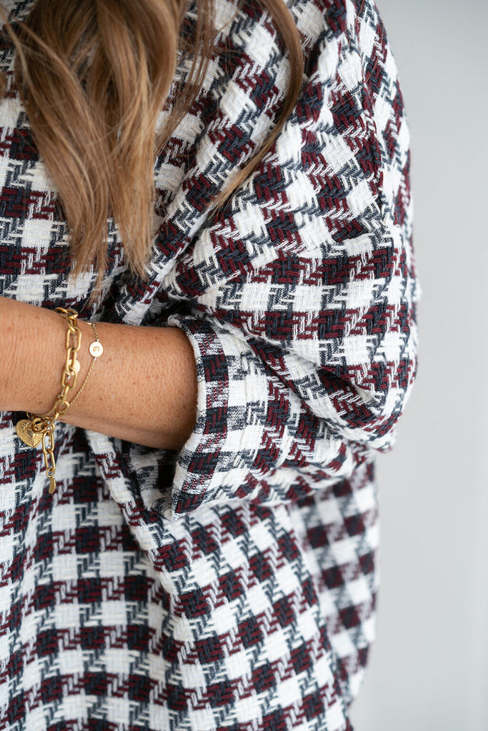 Square Tweed Mon Shacket