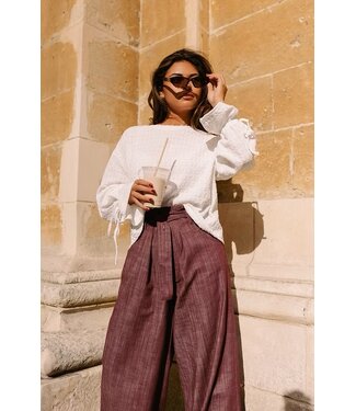 Renee Pants Bordeaux