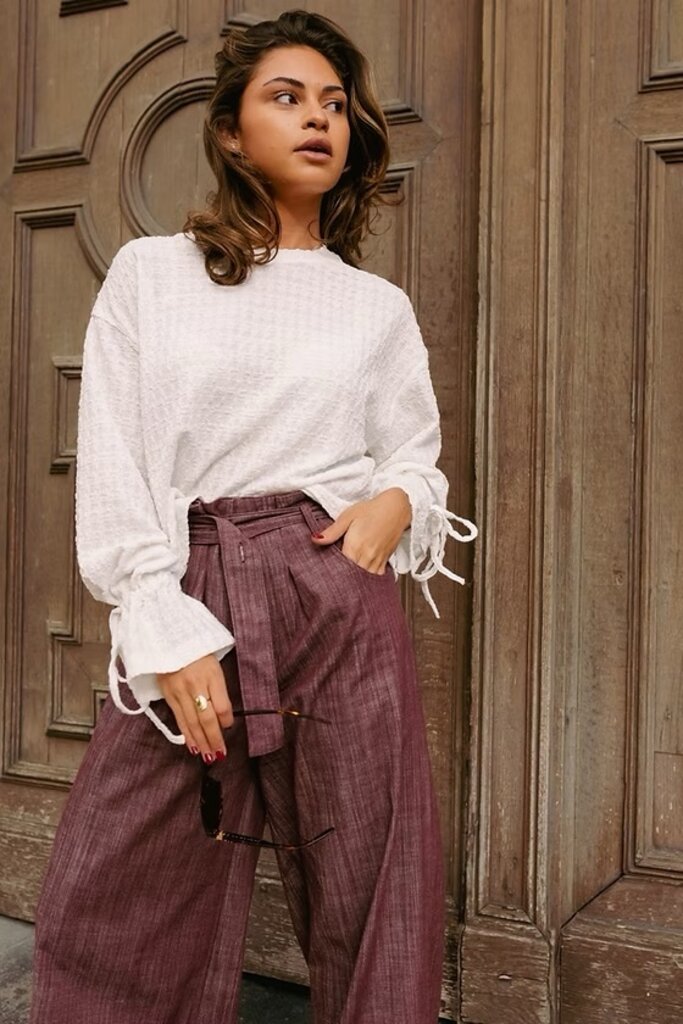 Renee Pants Bordeaux