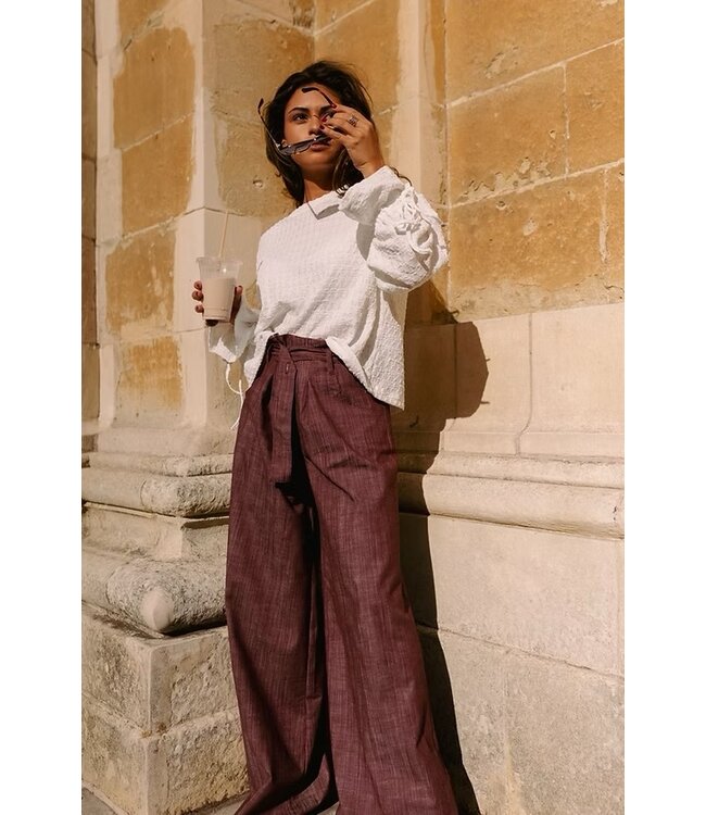 Renee Pants Bordeaux