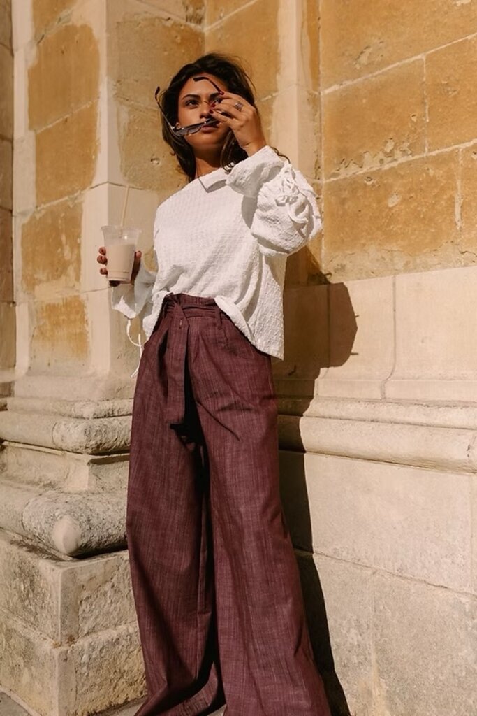 Renee Pants Bordeaux