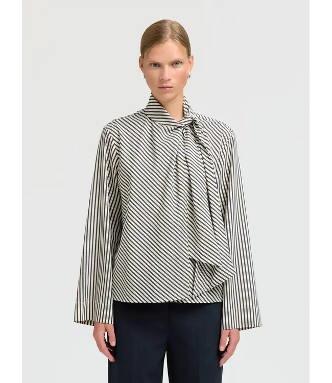 Charlotte scarf shirt