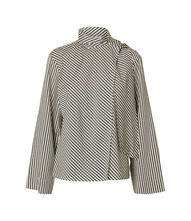 Charlotte scarf shirt