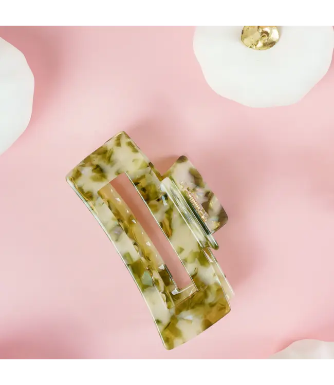 Femke Clip Marmer Groen