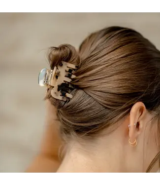 Evi Clip marmer Beige