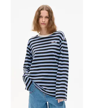 Baum Und Pferdgarten Jeevana T-shirt Blue Black Stripes