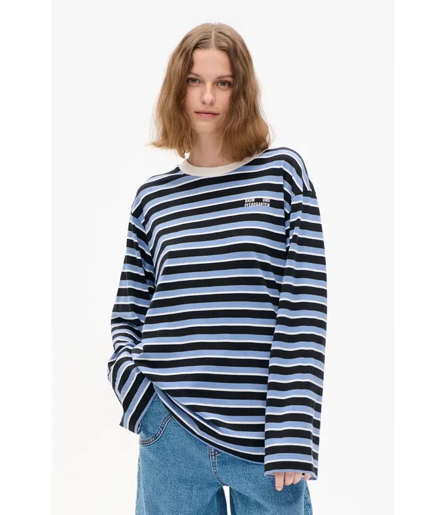 Baum Und Pferdgarten Jeevana T-shirt Blue Black Stripes