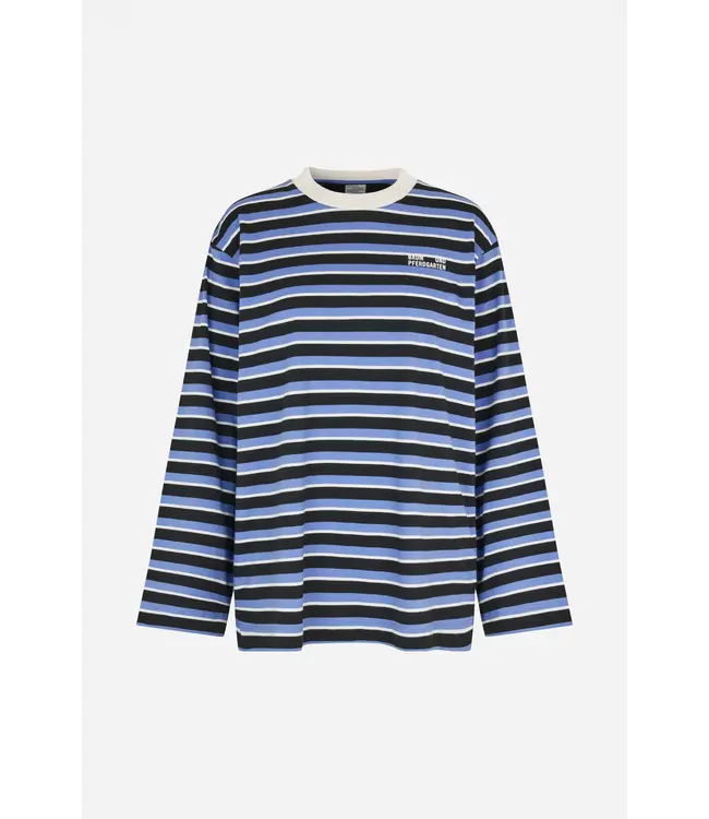 Baum Und Pferdgarten Jeevana T-shirt Blue Black Stripes