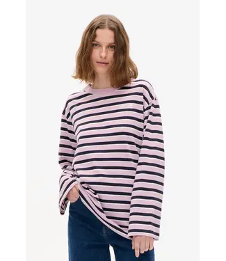 Jeevana T-shirt Dawn Pink Stripes
