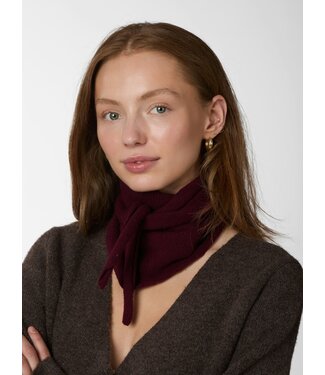 Misty Knit Scarf Wine