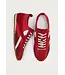 alohas Nylon Red Leather Sneakers
