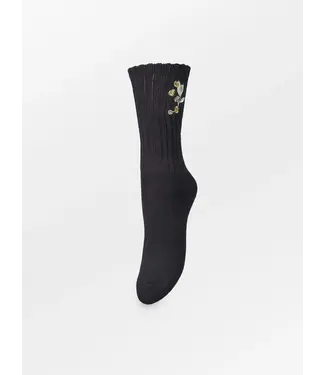 Beck Söndergard Rosy Cotta Sock Black