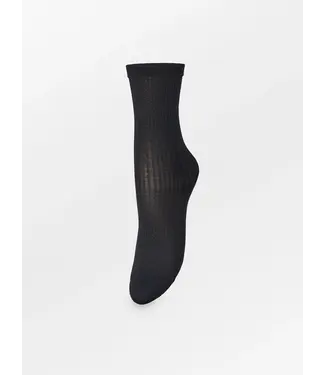 Beck Söndergard Stripy Glitter Sock Black