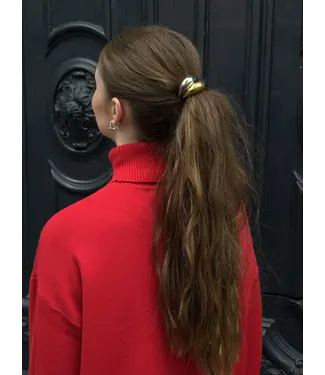 Dome Haarelastiek Gold