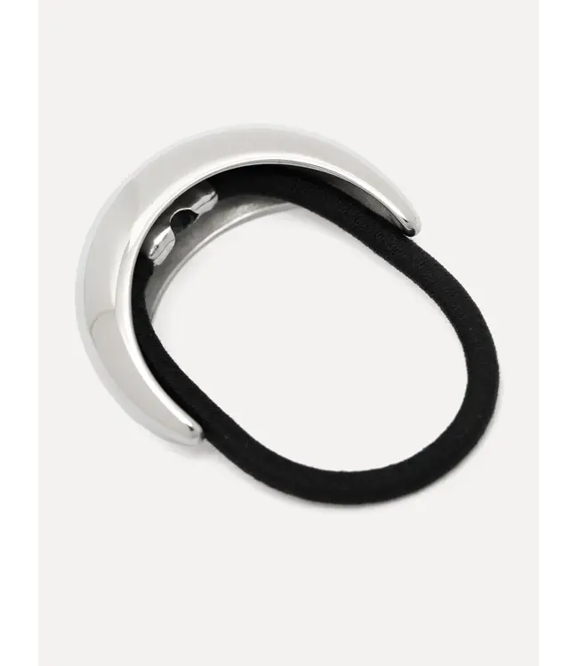 Dome Haarelastiek Silver