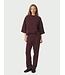 Arlo Crepe Jumpsuit Burgundy