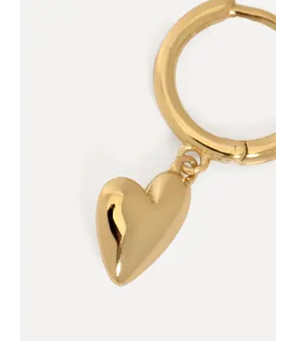 Les Soeurs Jeanne Heart Earring