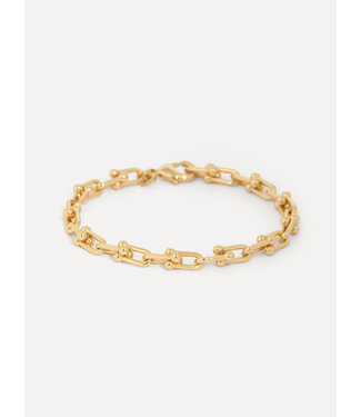 Mara Horseshoe Bracelet Gold
