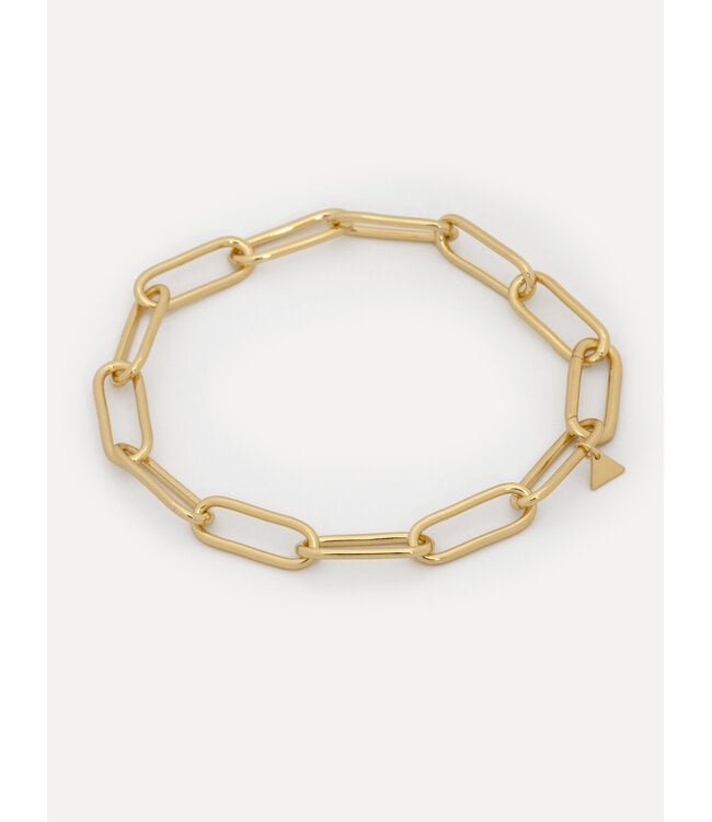 Les Soeurs Mara Big Chain Bracelet Gold